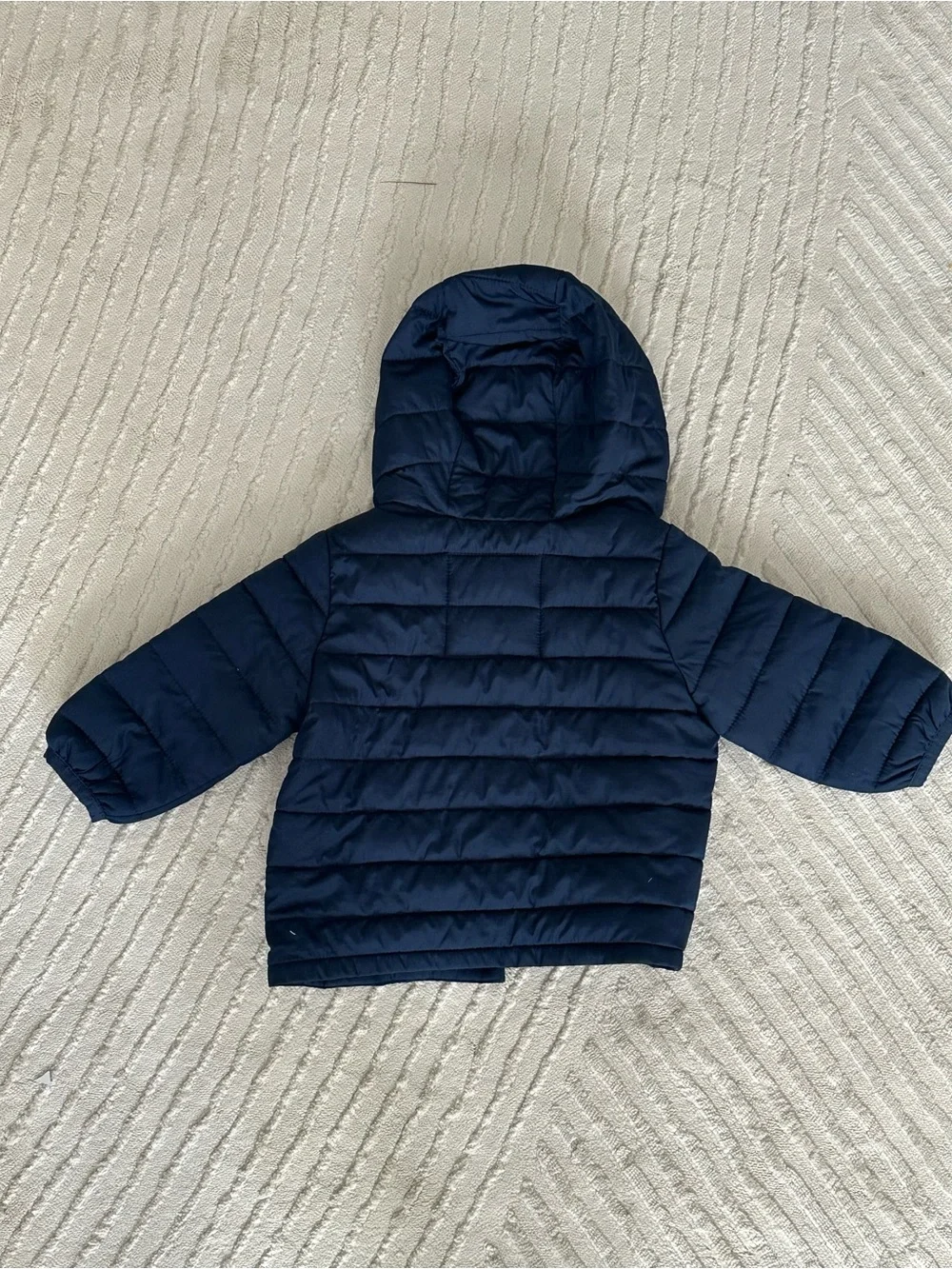 Gap Baby Navy Hooded Puffer Jacket